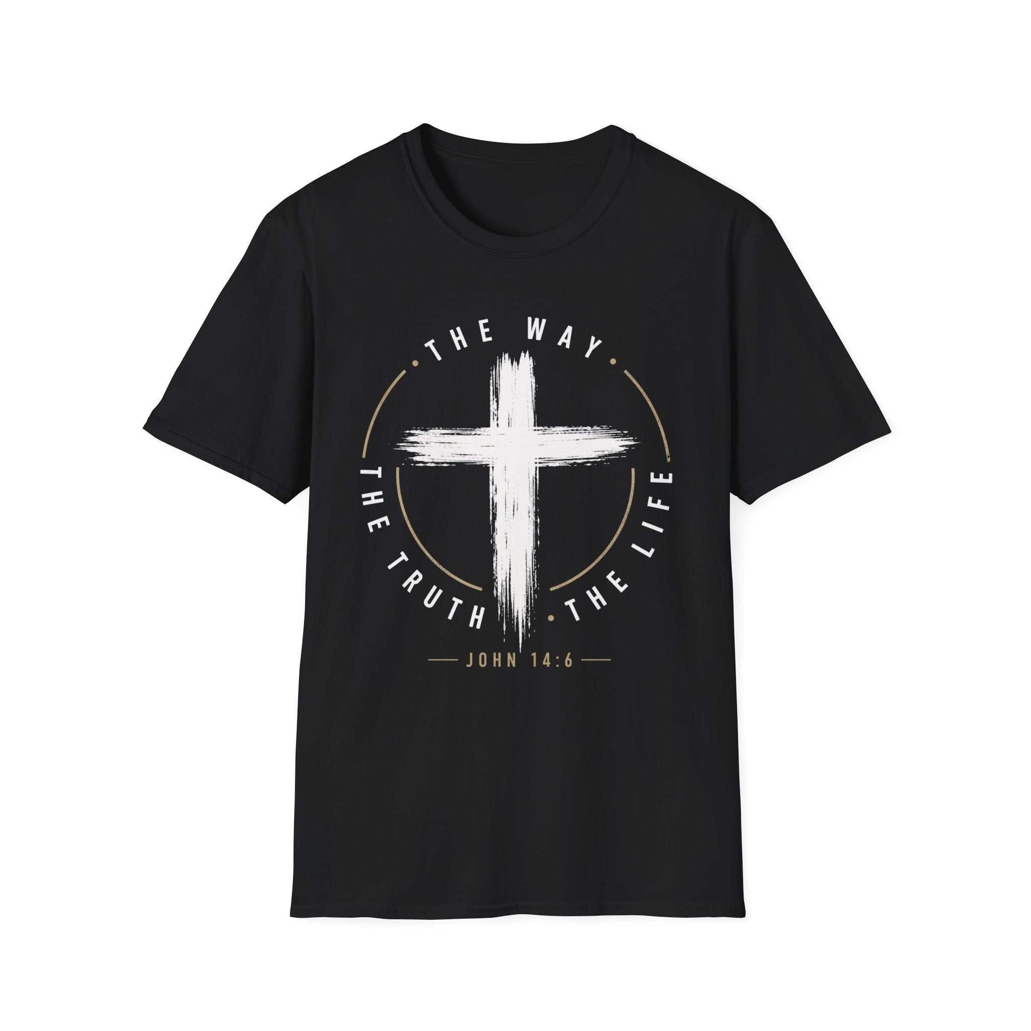 The Way The Truth The Life Cross T-Shirt