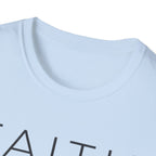 Faith Over Fear Print T-Shirt