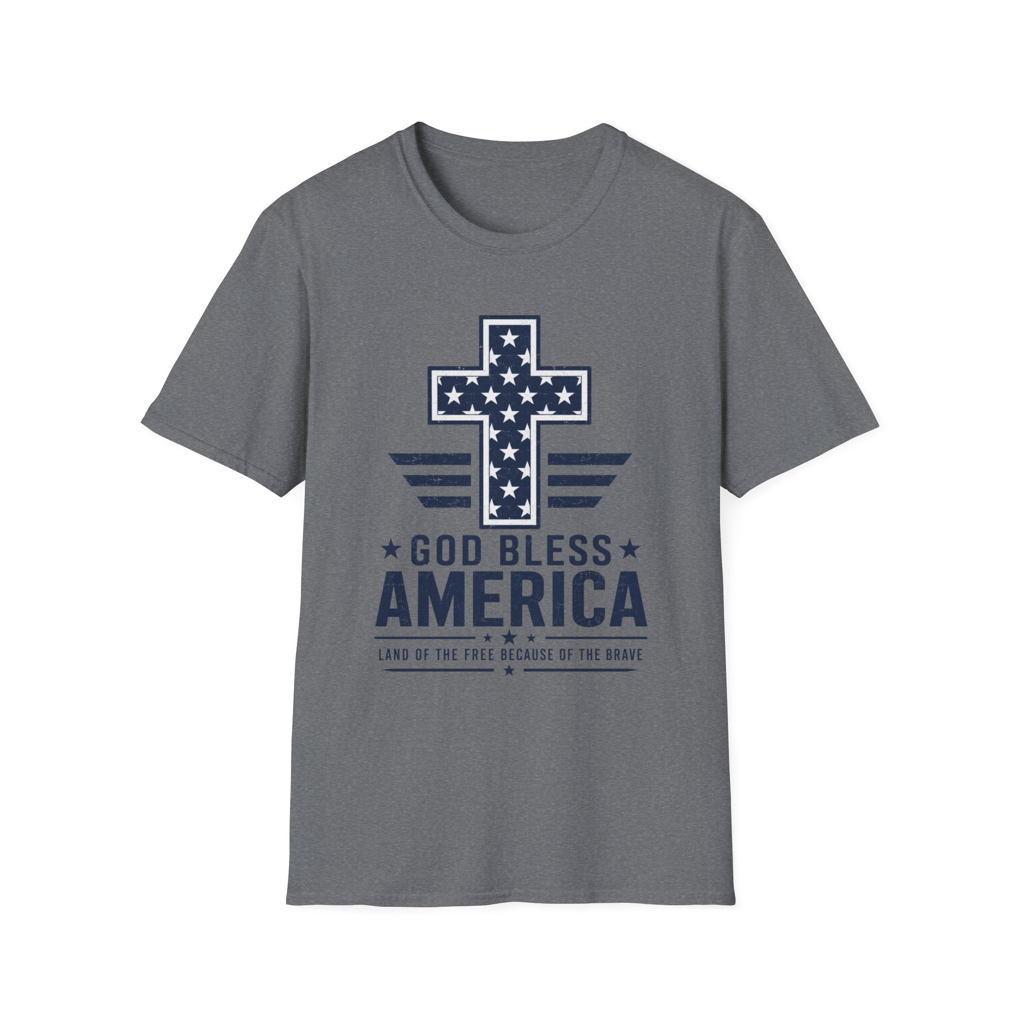 God Bless America Blue T-Shirt