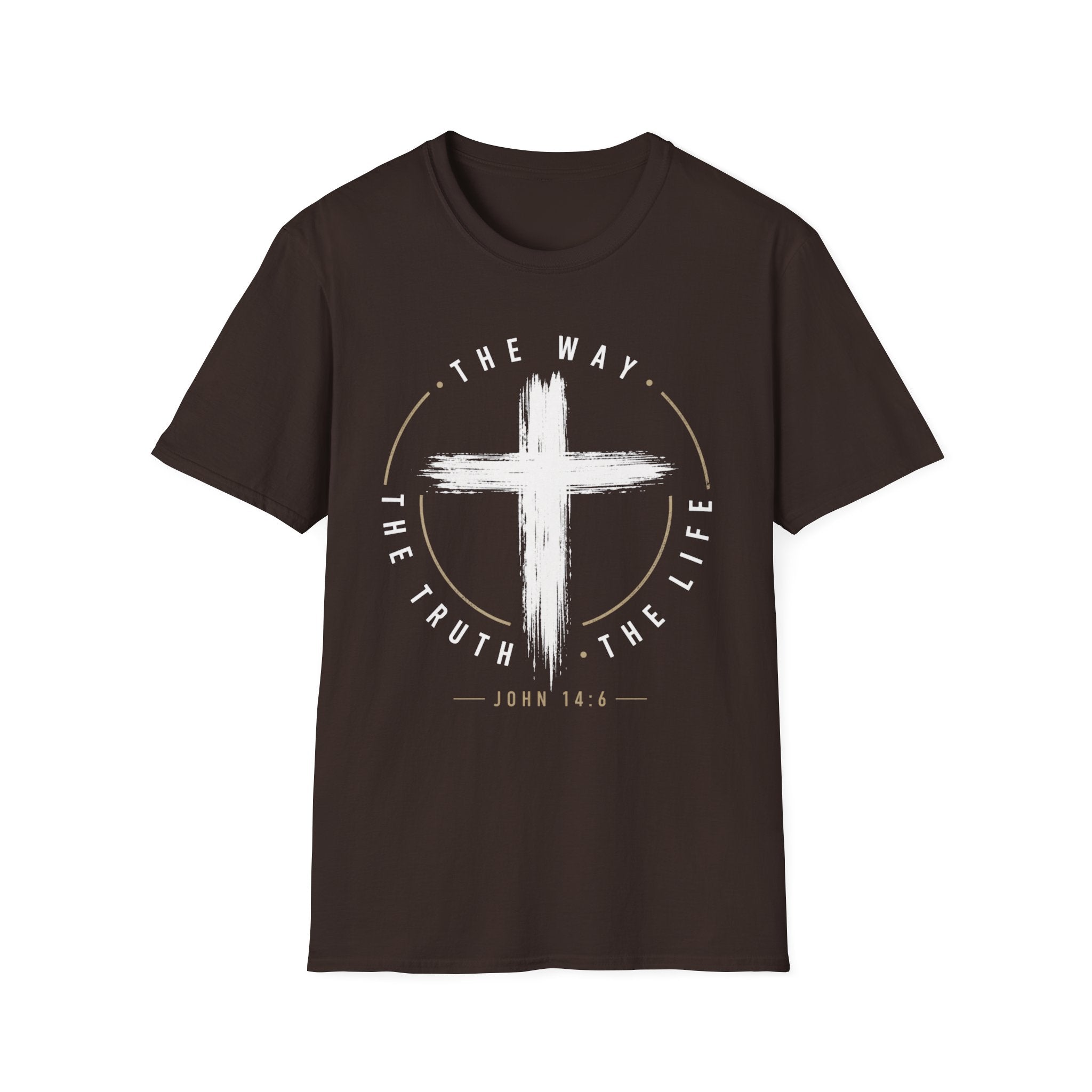 The Way The Truth The Life Cross T-Shirt