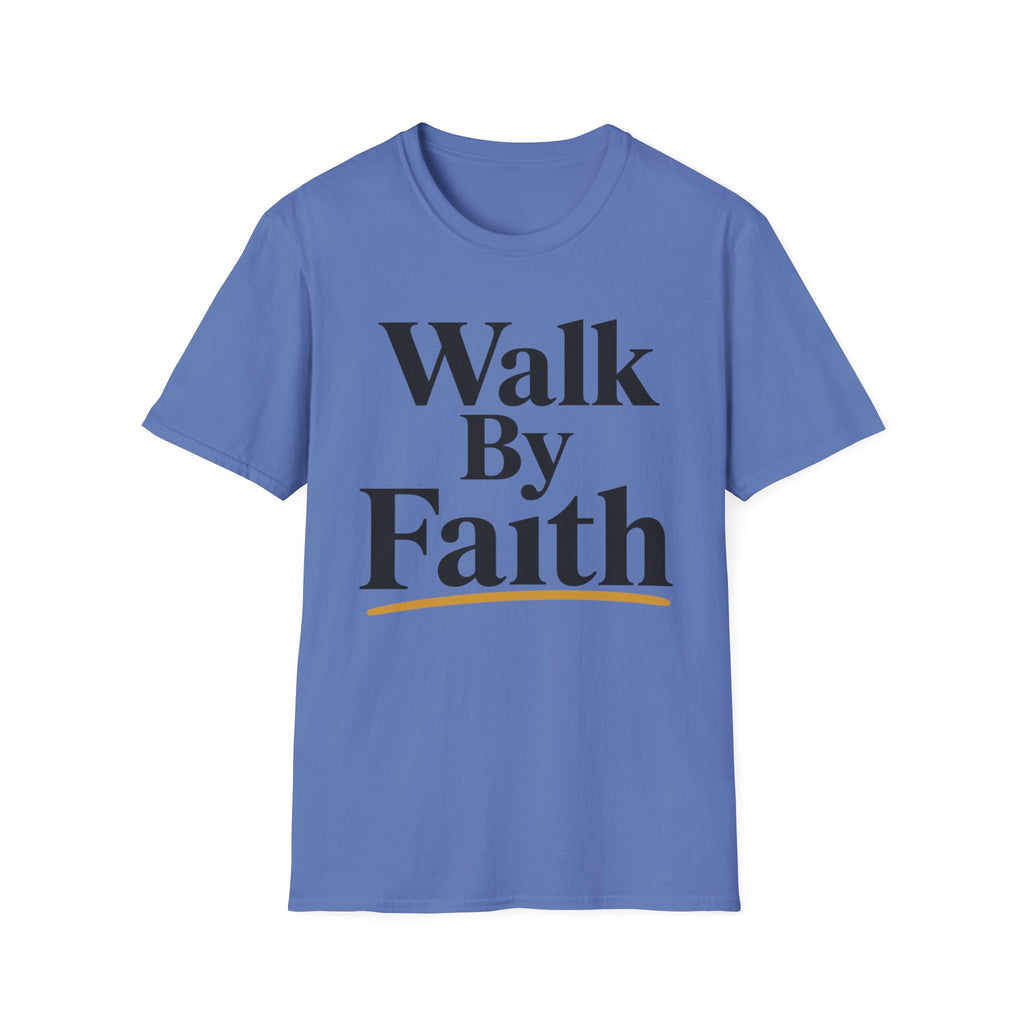 Walk By Faith Gold T-Shirt