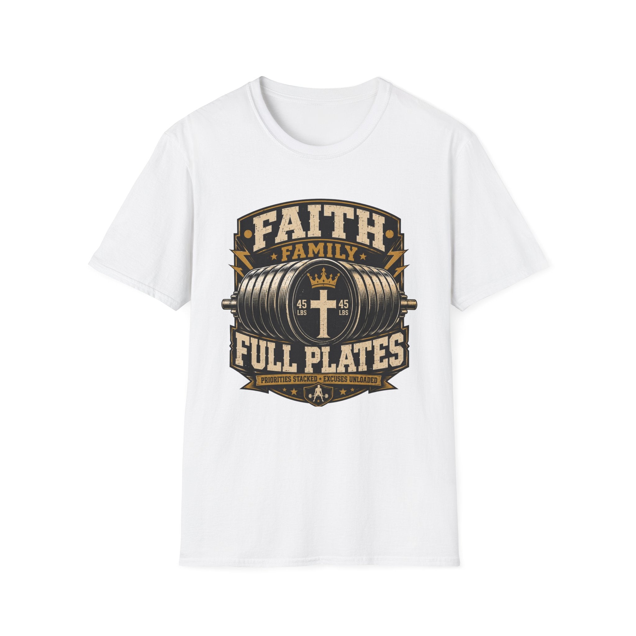 Faith Family Full Plates T-Shirt