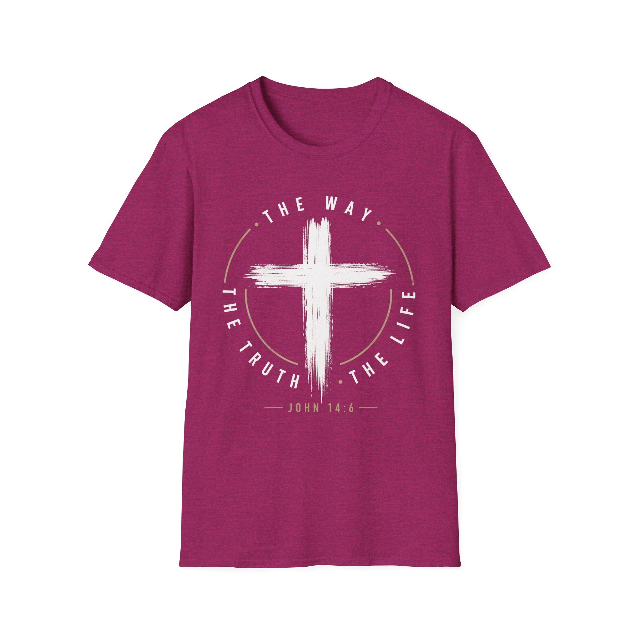 The Way The Truth The Life Cross T-Shirt