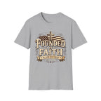 Founded In Faith Flag T-Shirt