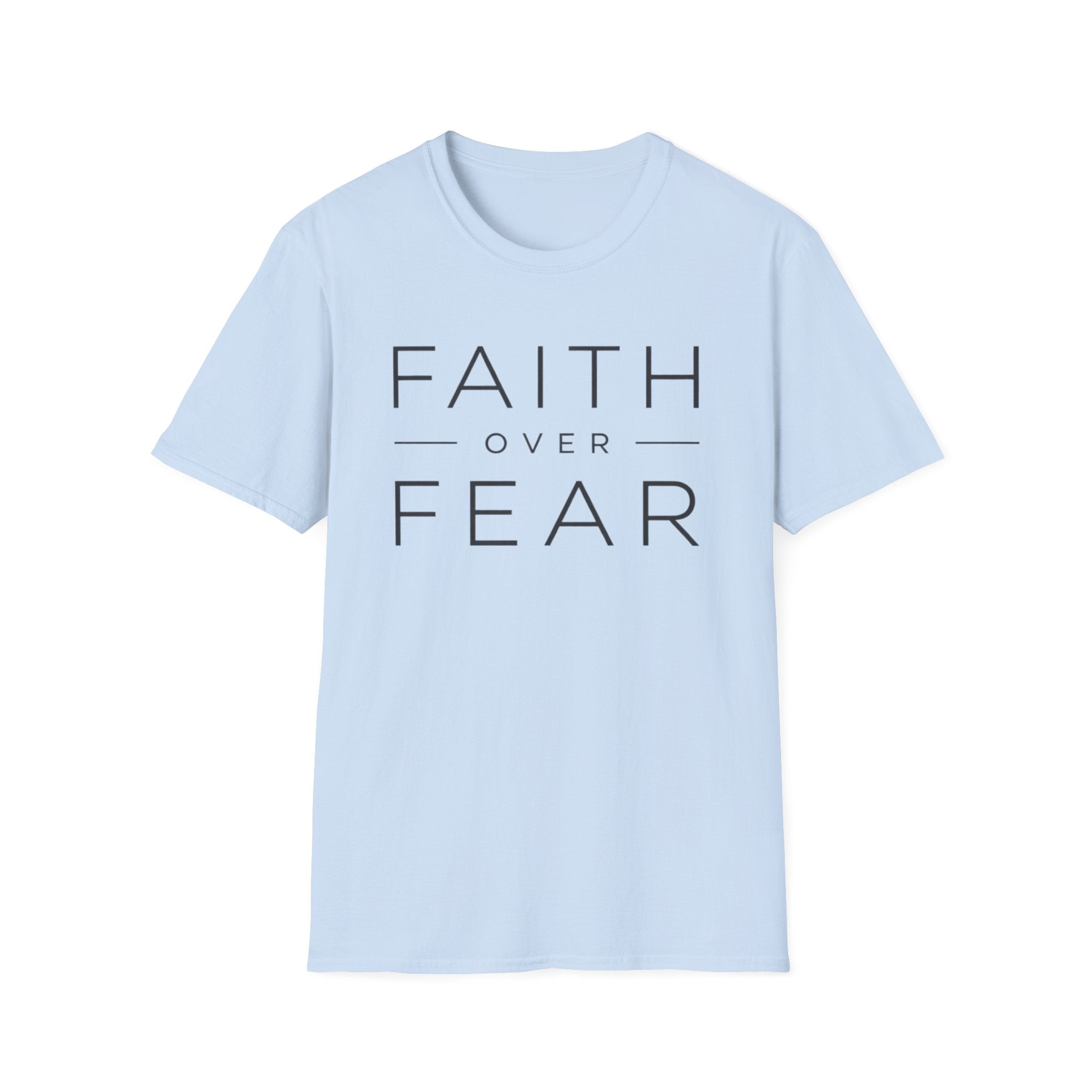 Faith Over Fear Print T-Shirt