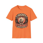 God Man Her Strong T-Shirt