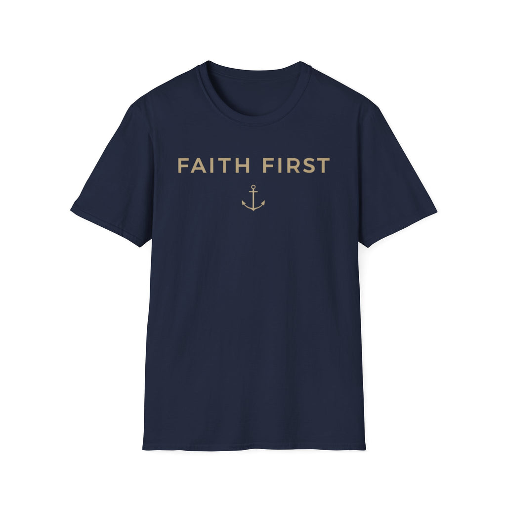 Faith First Anchor T-Shirt