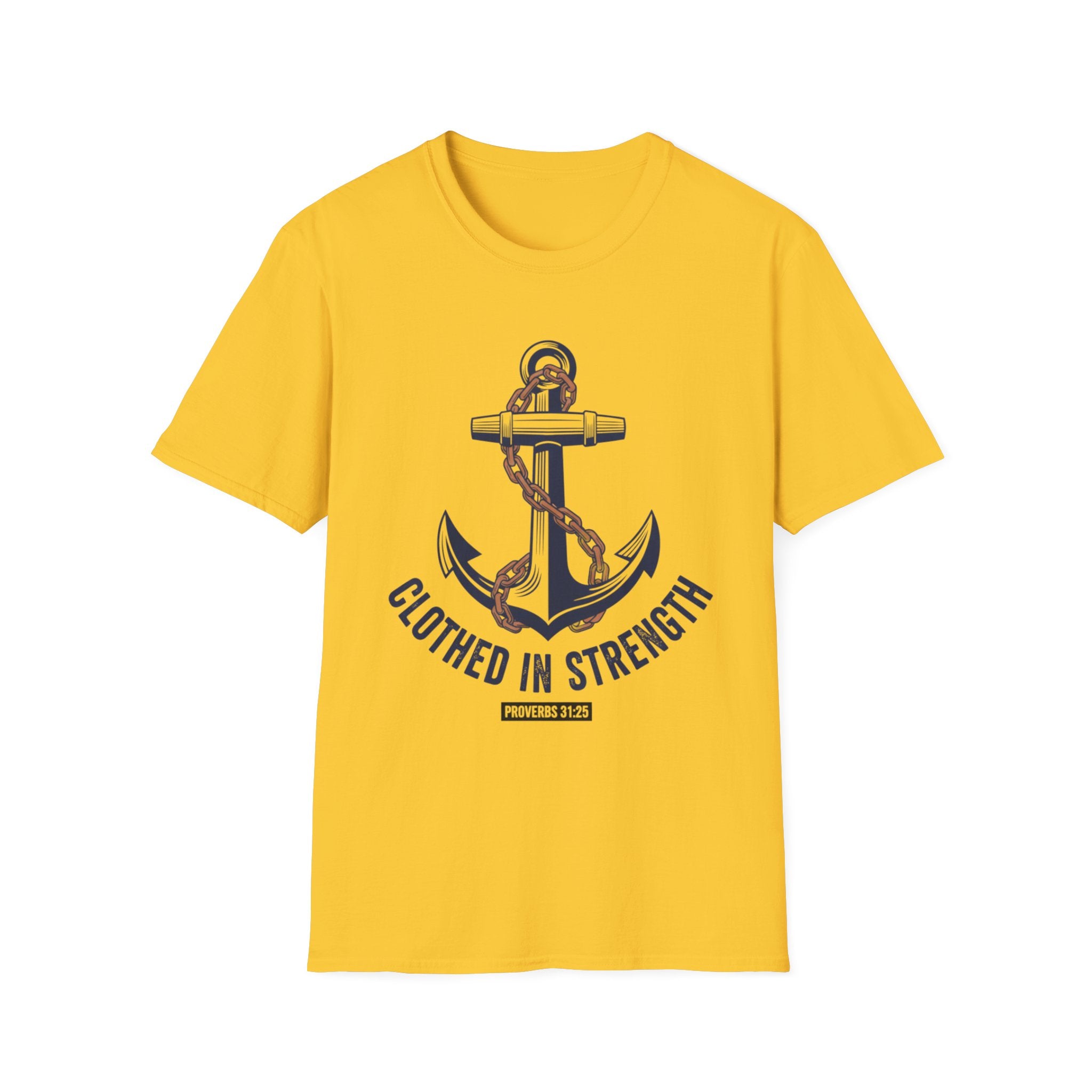 Clothed In Strength Proverbs T-Shirt