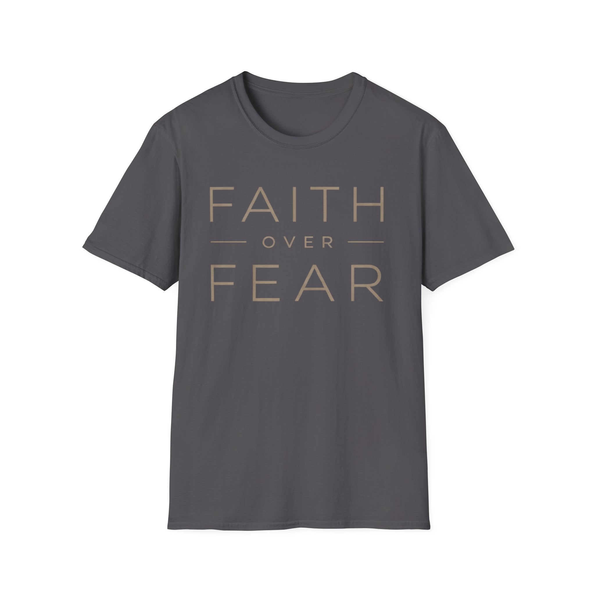 Faith Over Fear Gold T-Shirt