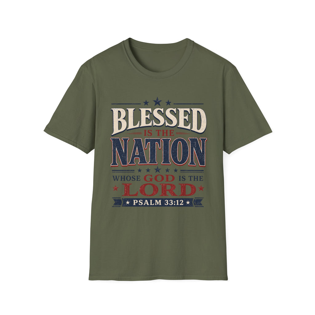 Blessed Is The Nation T-Shirt