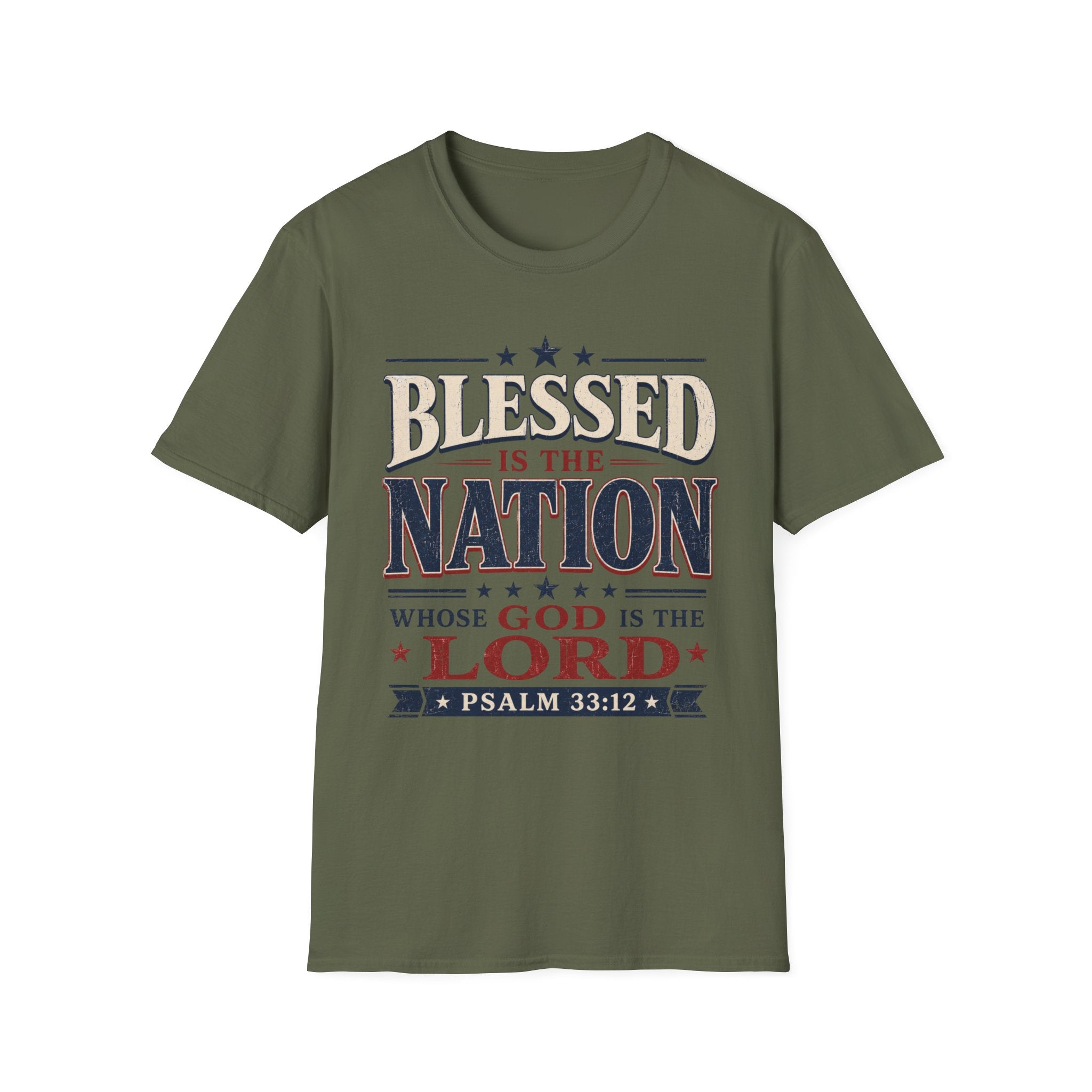 Blessed Is The Nation T-Shirt