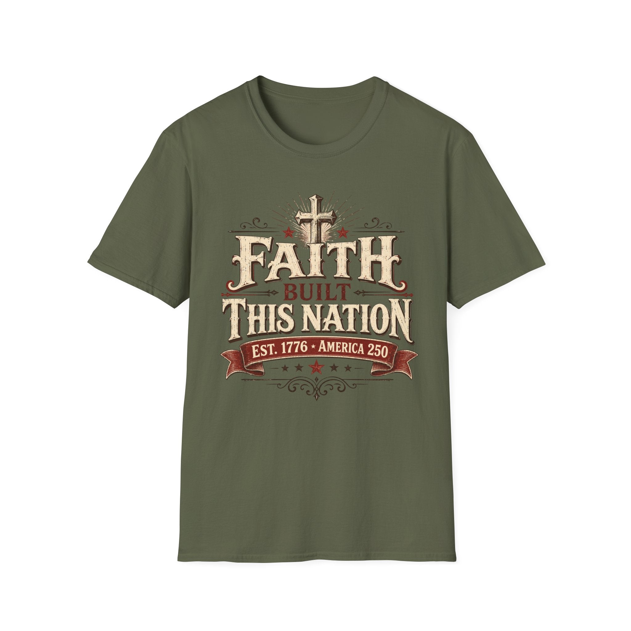 Faith Built This Nation T-Shirt