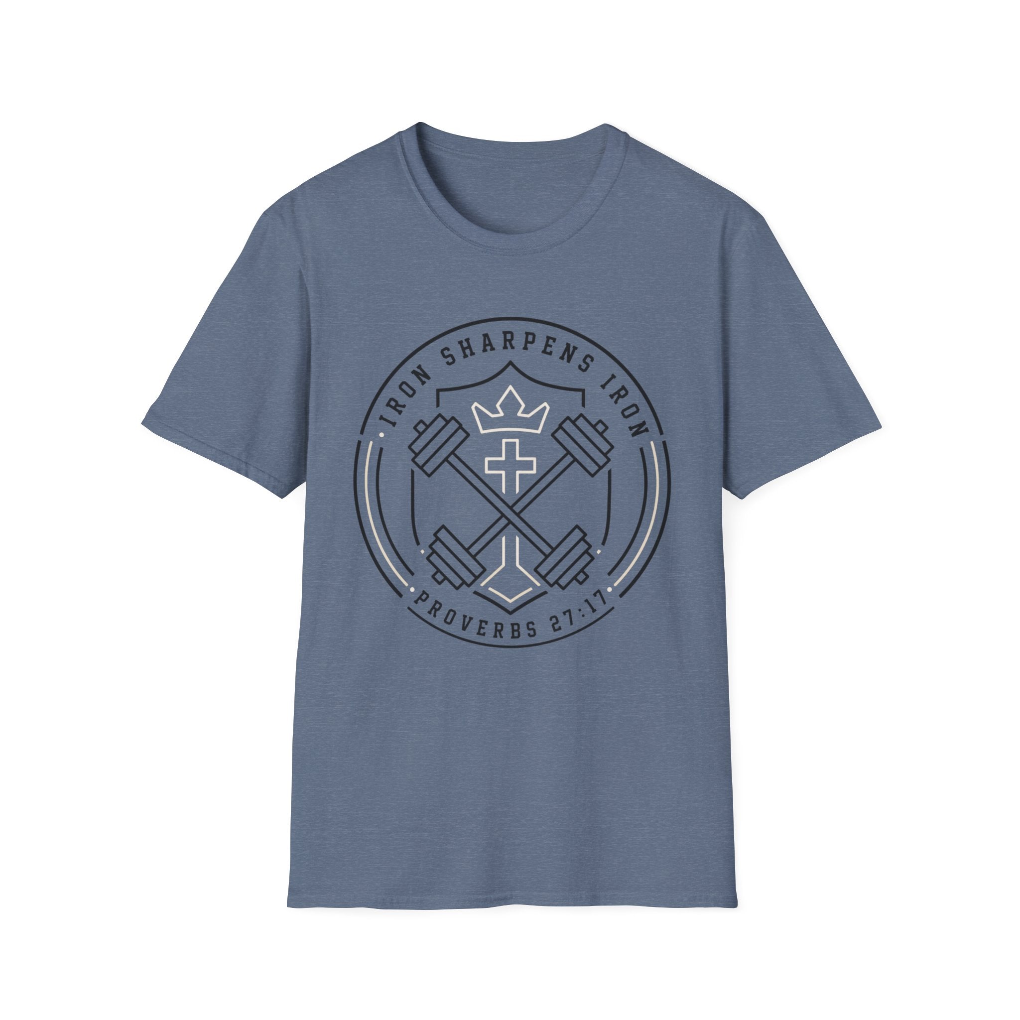 Iron sharpens Iron Minimal T-Shirt