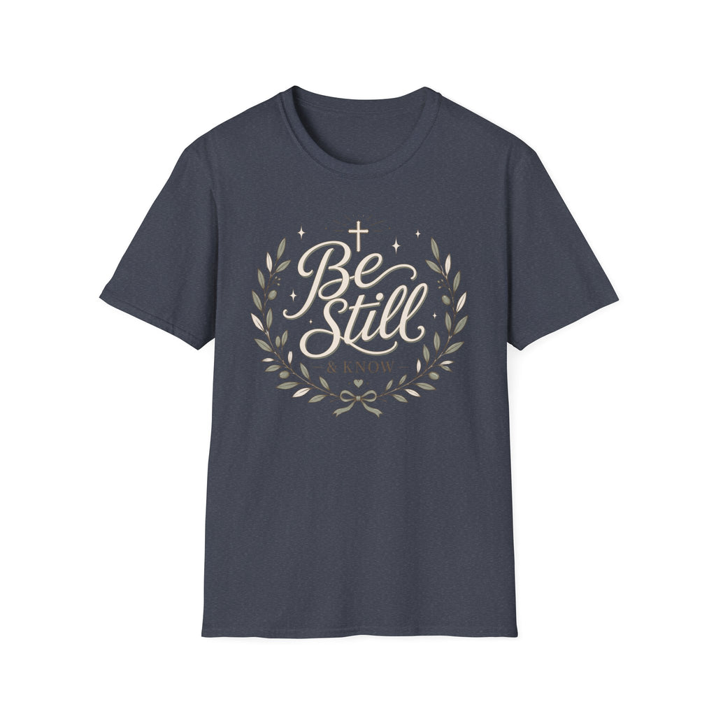 Be Still Know Wreath T-Shirt