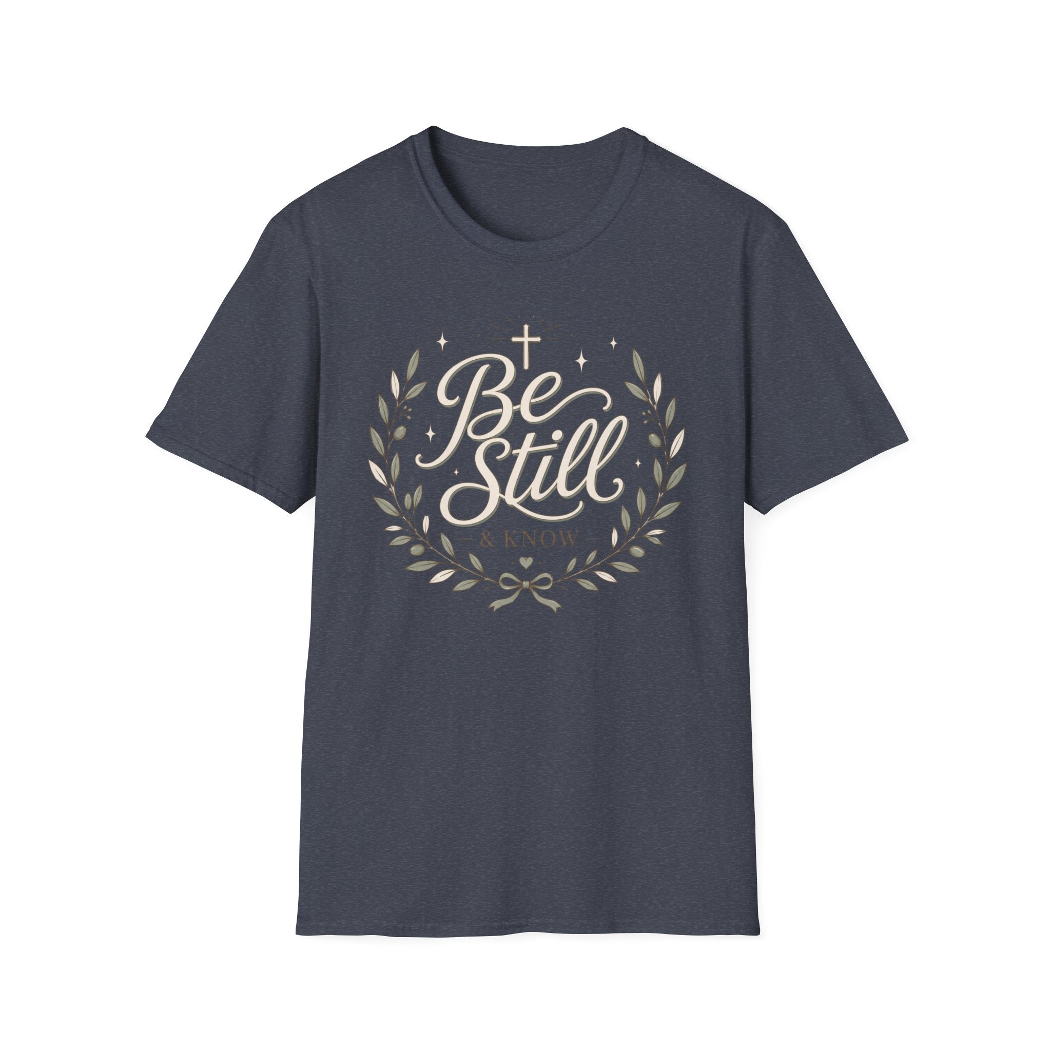 Be Still Know Wreath T-Shirt