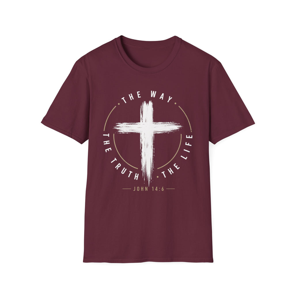 The Way The Truth The Life Cross T-Shirt