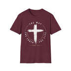 The Way The Truth The Life Cross T-Shirt