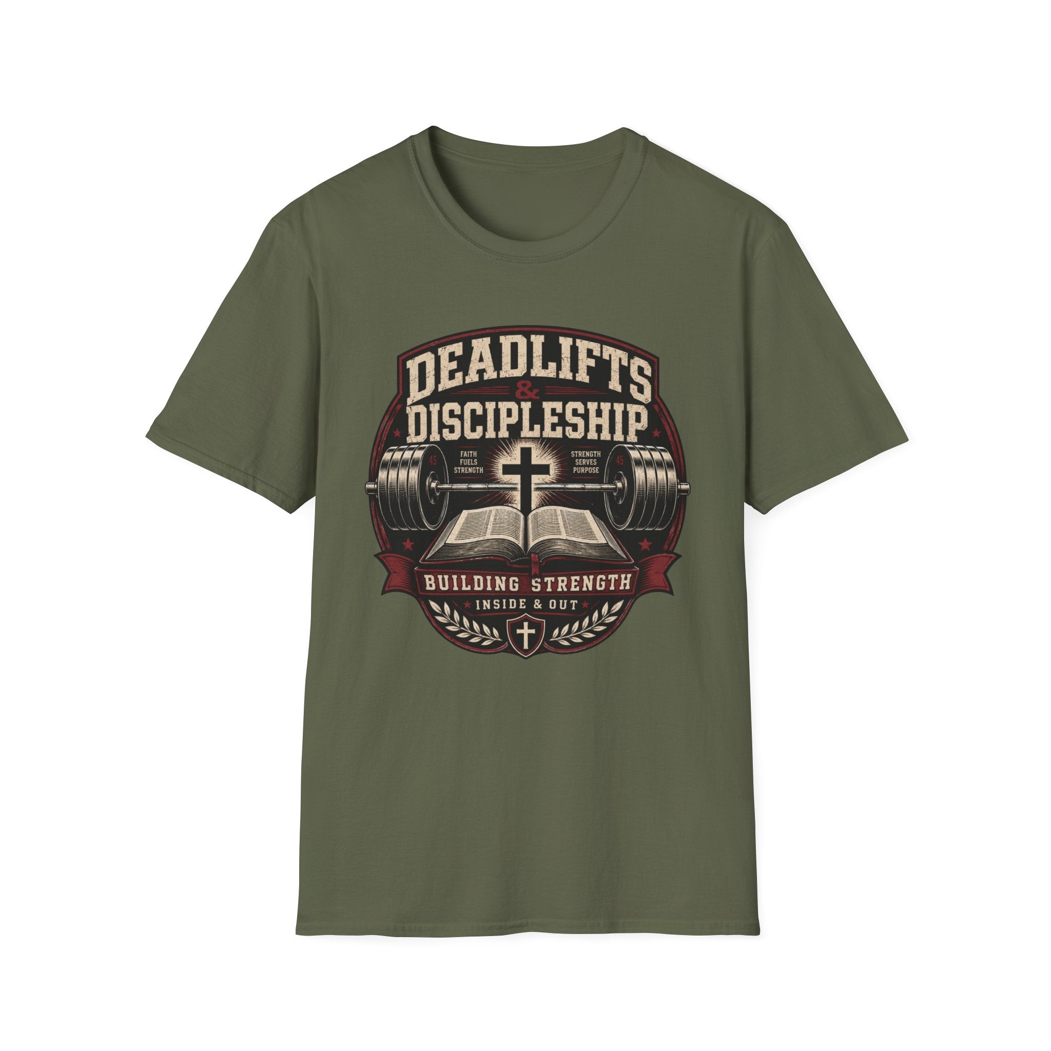 Deadlifts & Discipleship T-Shirt