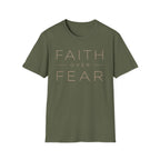 Faith Over Fear Gold T-Shirt