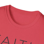 Faith Over Fear Print T-Shirt
