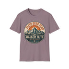 Faith Over Fear Shield Style T-Shirt