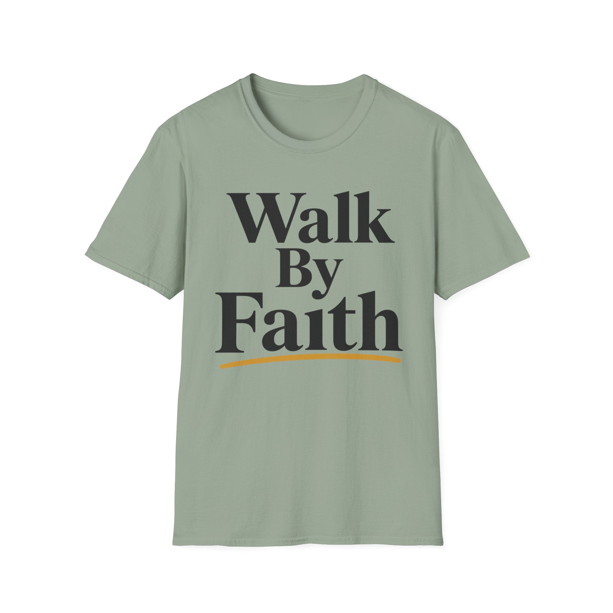 Walk By Faith Gold T-Shirt