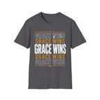 Grace Wins Cross T-Shirt