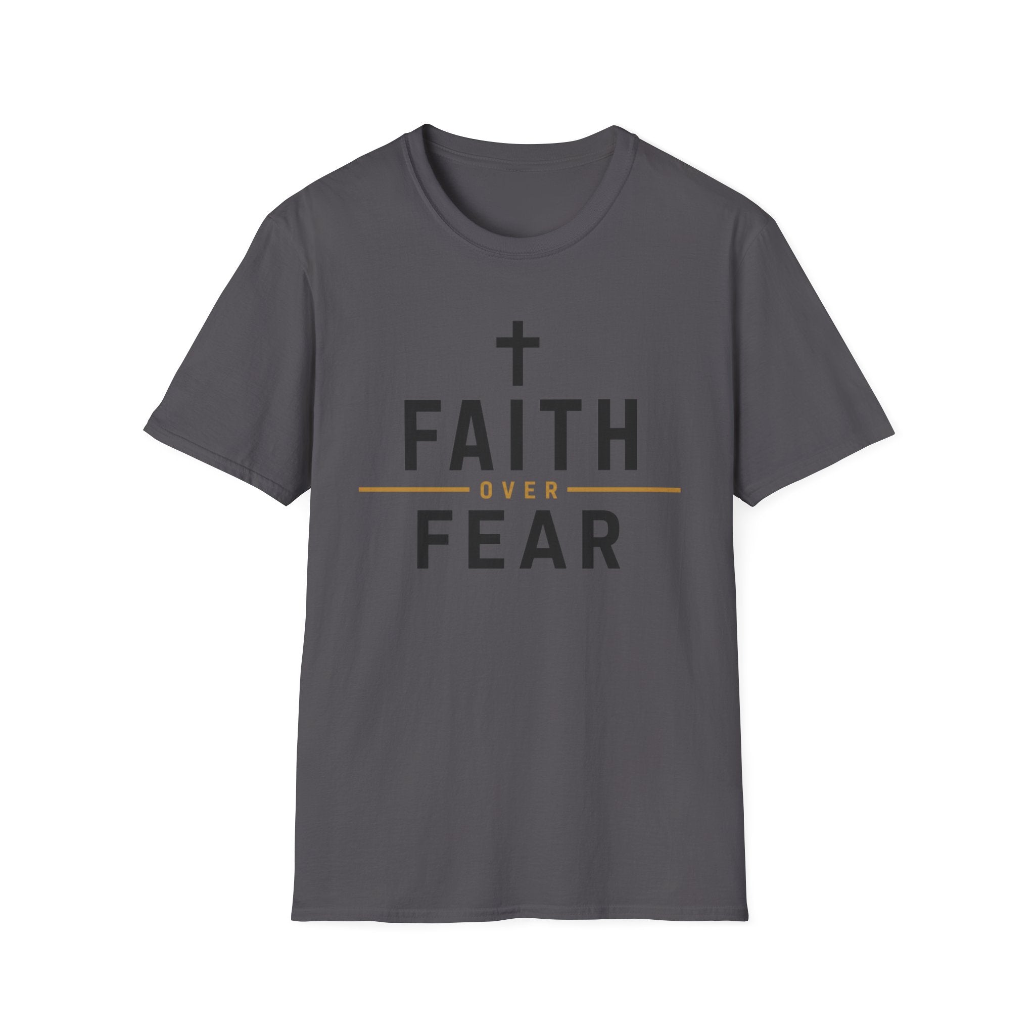 Faith Over Fear Cross Top T-Shirt