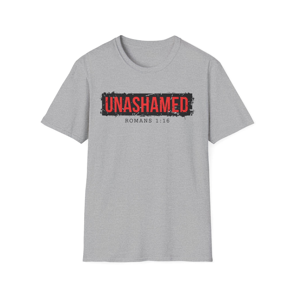 Unashamed Rom 1:16 T-Shirt