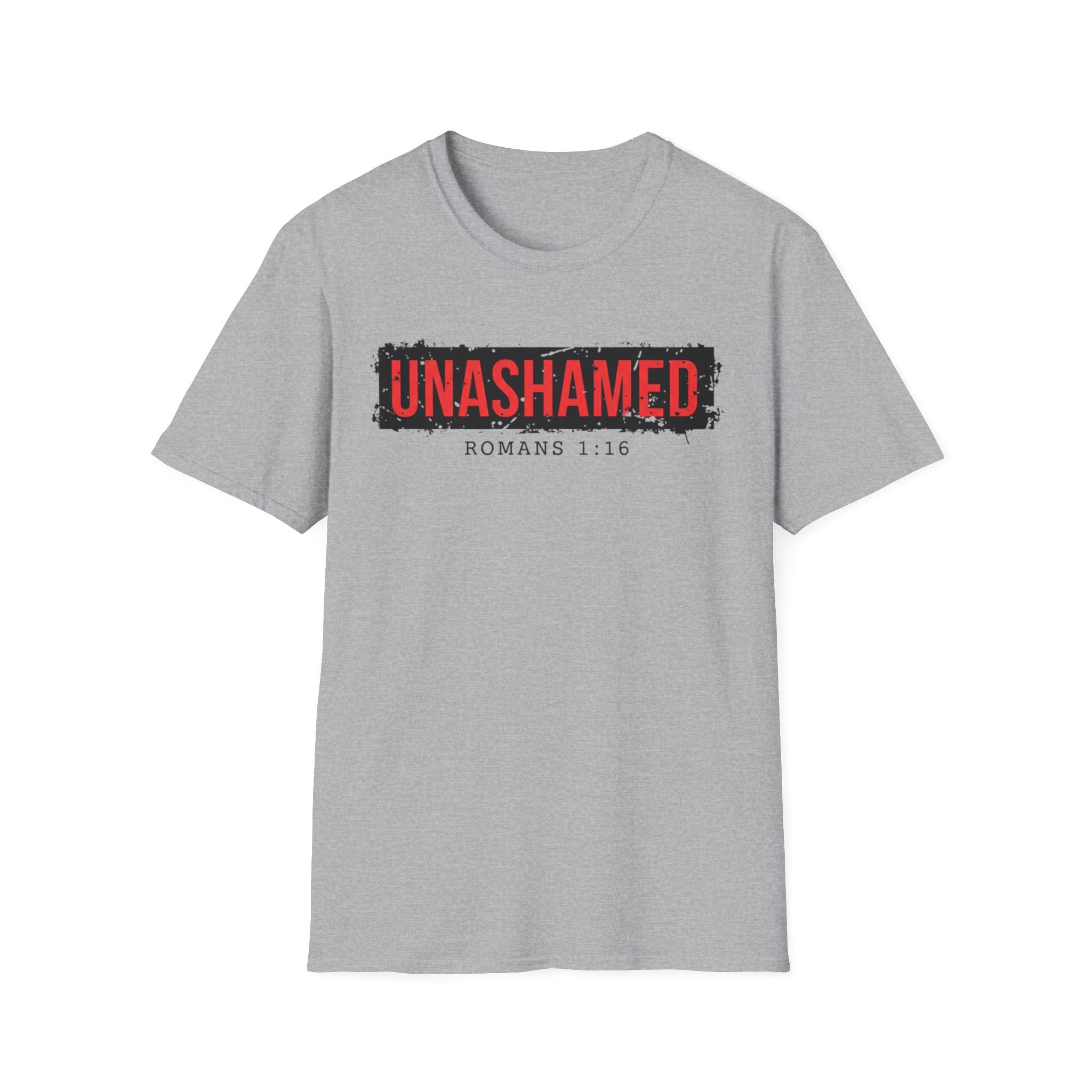 Unashamed Rom 1:16 T-Shirt