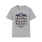 Faith Family Freedom T-Shirt