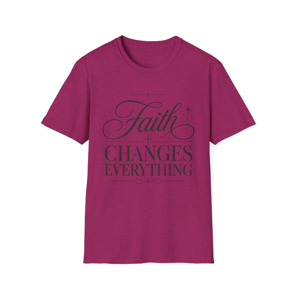 Faith Changes Everything Alt Print T-Shirt