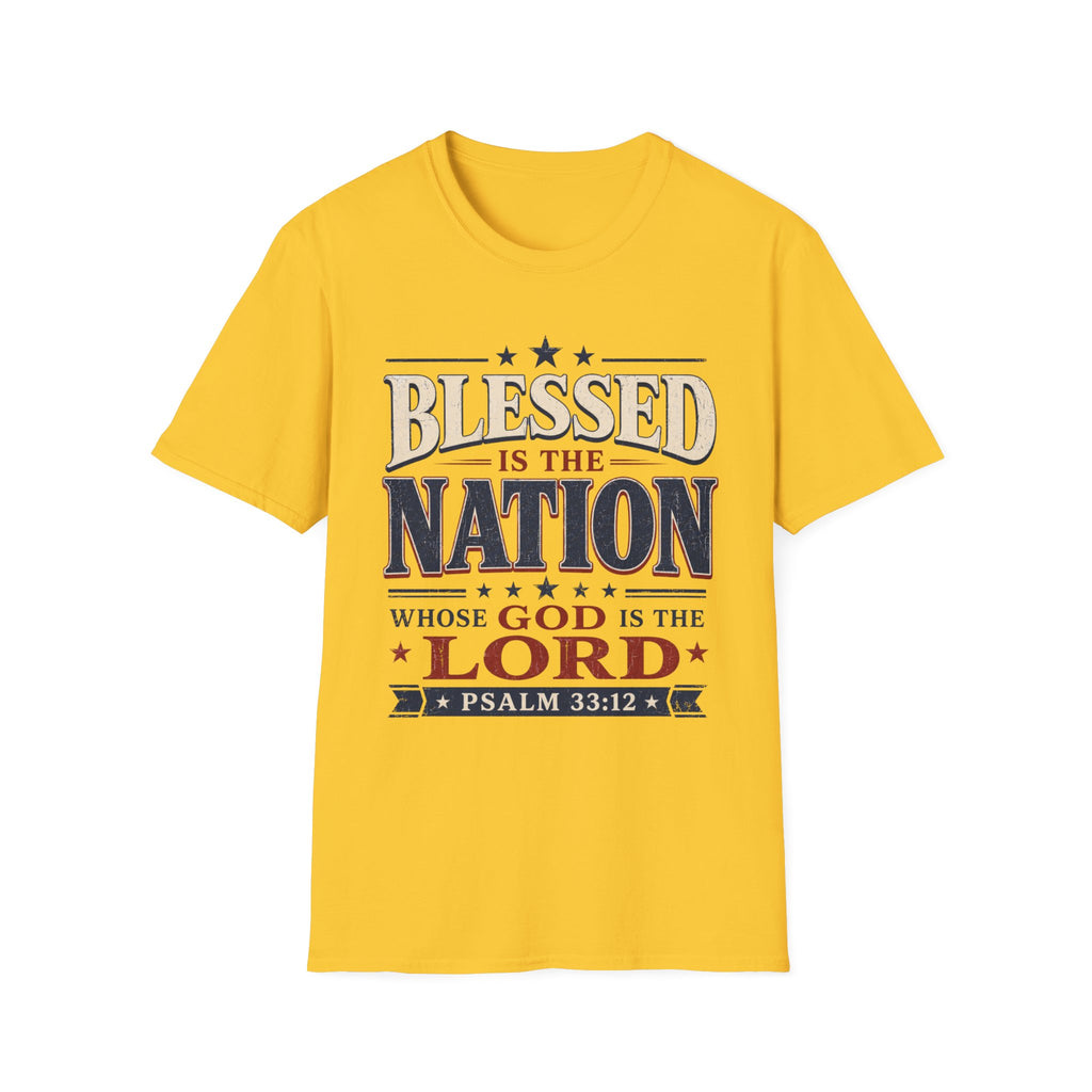 Blessed Is The Nation T-Shirt