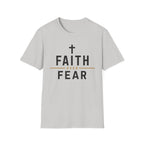 Faith Over Fear Cross Top T-Shirt