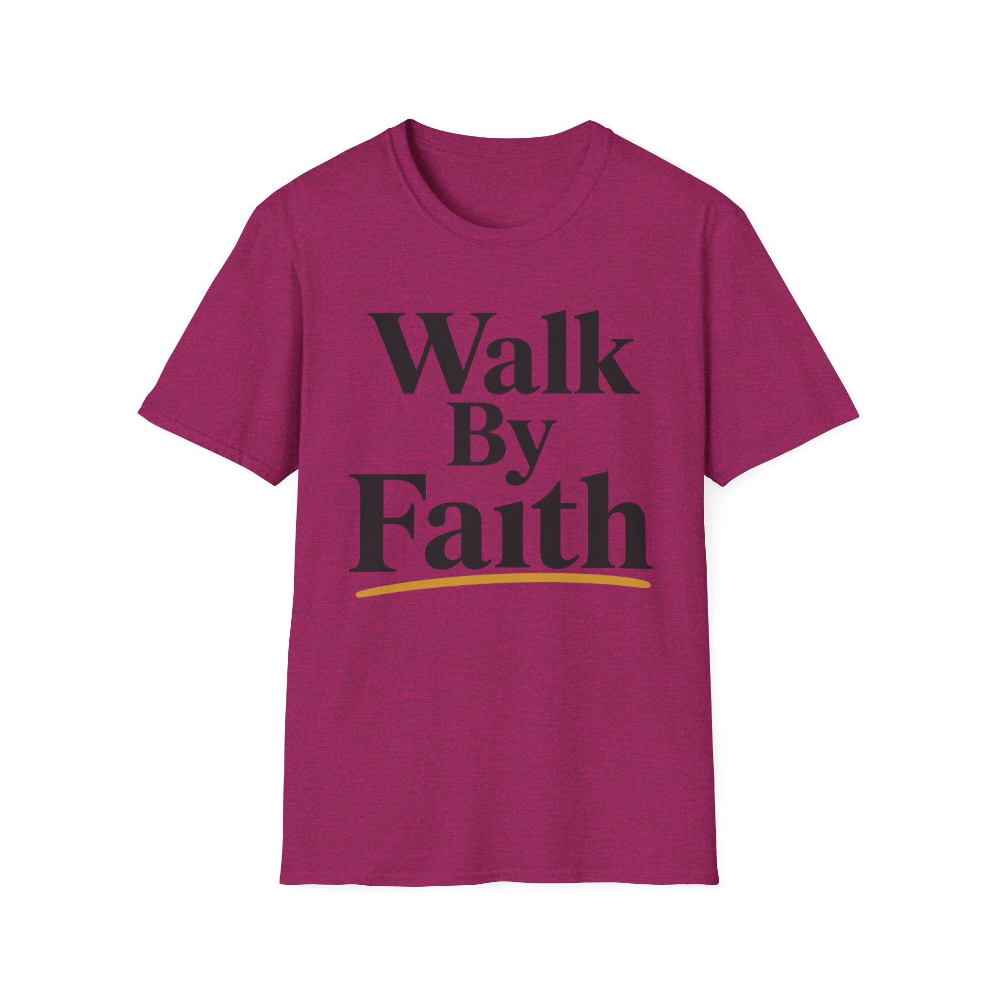 Walk By Faith Gold T-Shirt