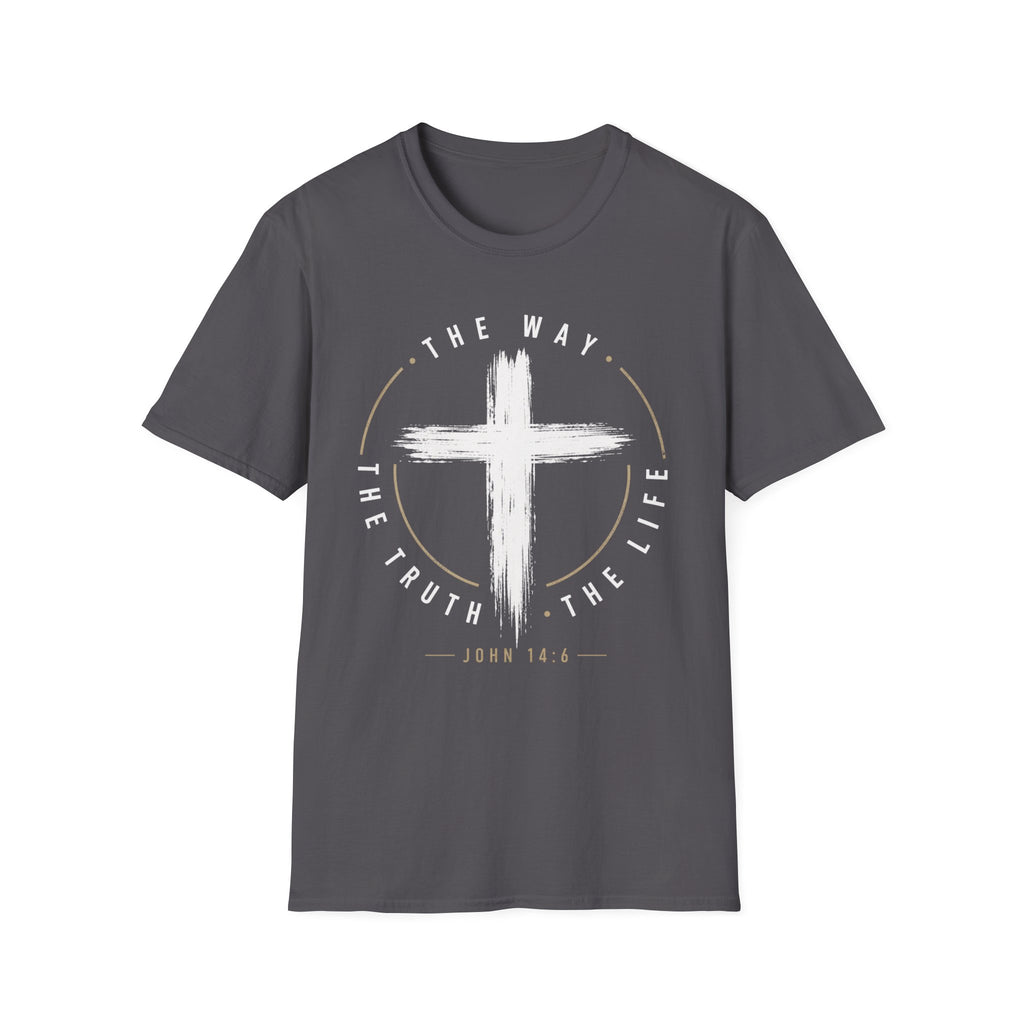 The Way The Truth The Life Cross T-Shirt