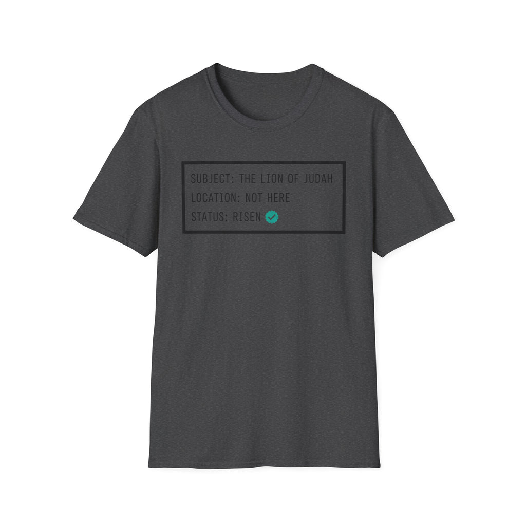 Subject Location Status T-Shirt