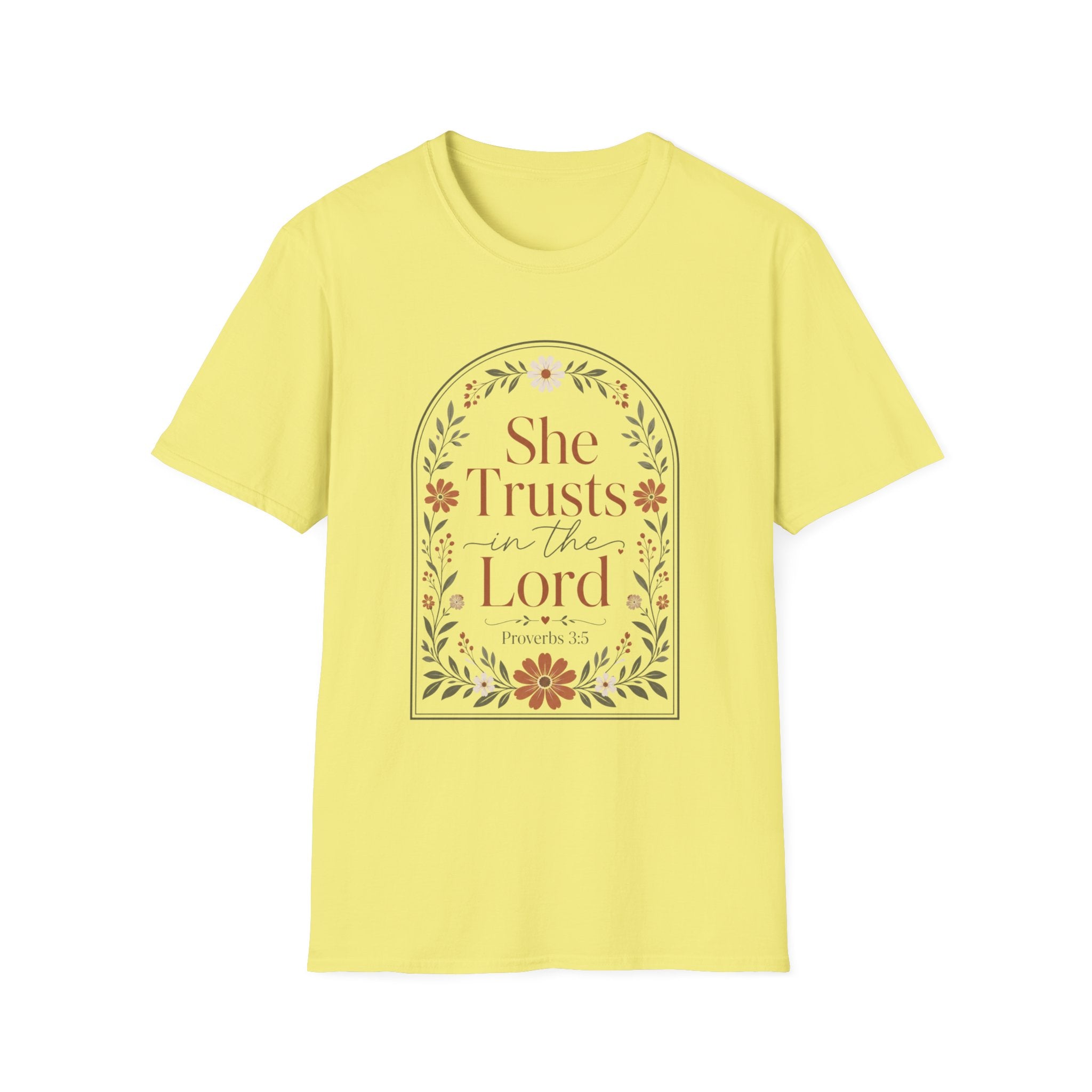 She Trusts In The Lord T-Shirt