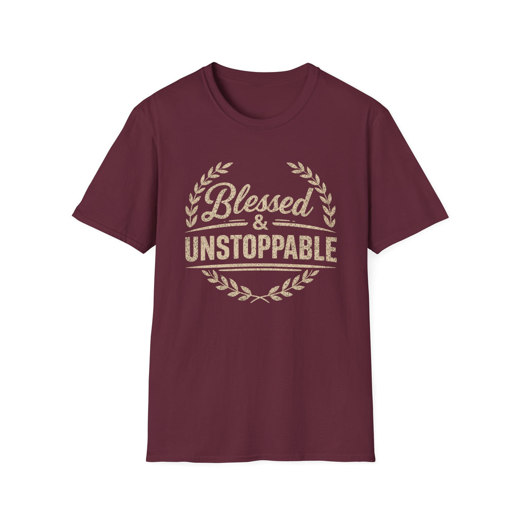 Blessed And Unstoppable Alt Print T-Shirt