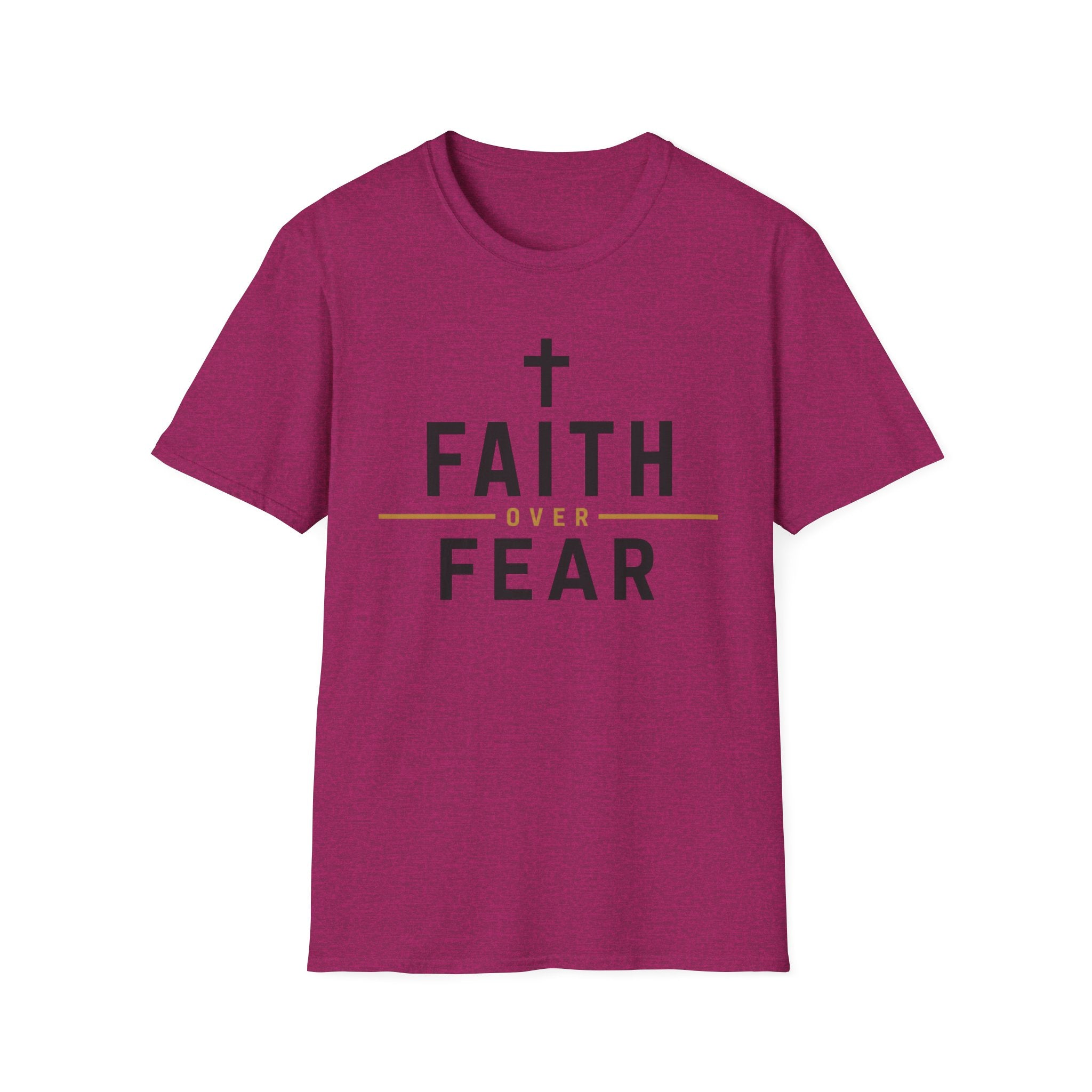 Faith Over Fear Cross Top T-Shirt