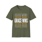 Grace Wins Cross T-Shirt