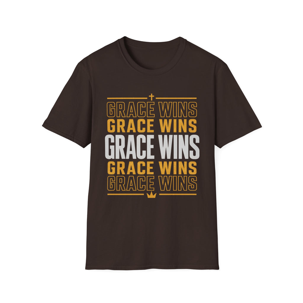 Grace Wins Cross T-Shirt