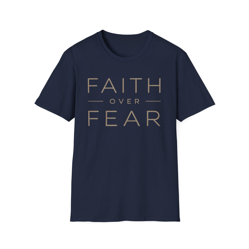 Faith Over Fear Gold T-Shirt