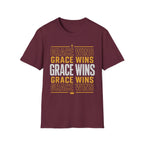 Grace Wins Cross T-Shirt