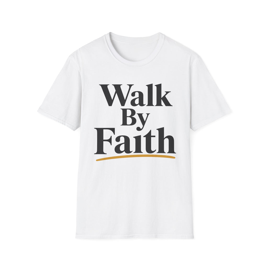 Walk By Faith Gold T-Shirt