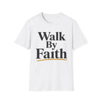 Walk By Faith Gold T-Shirt