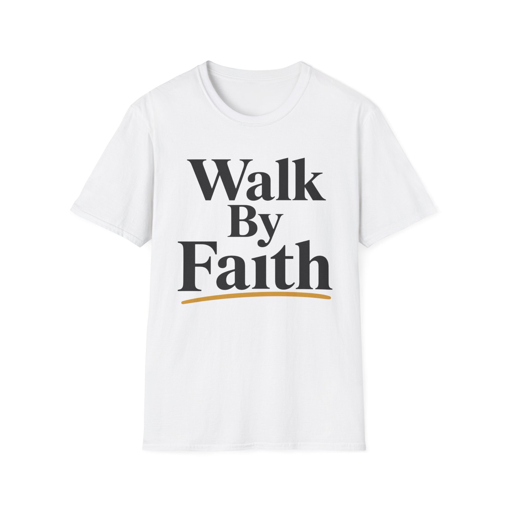 Walk By Faith Gold T-Shirt