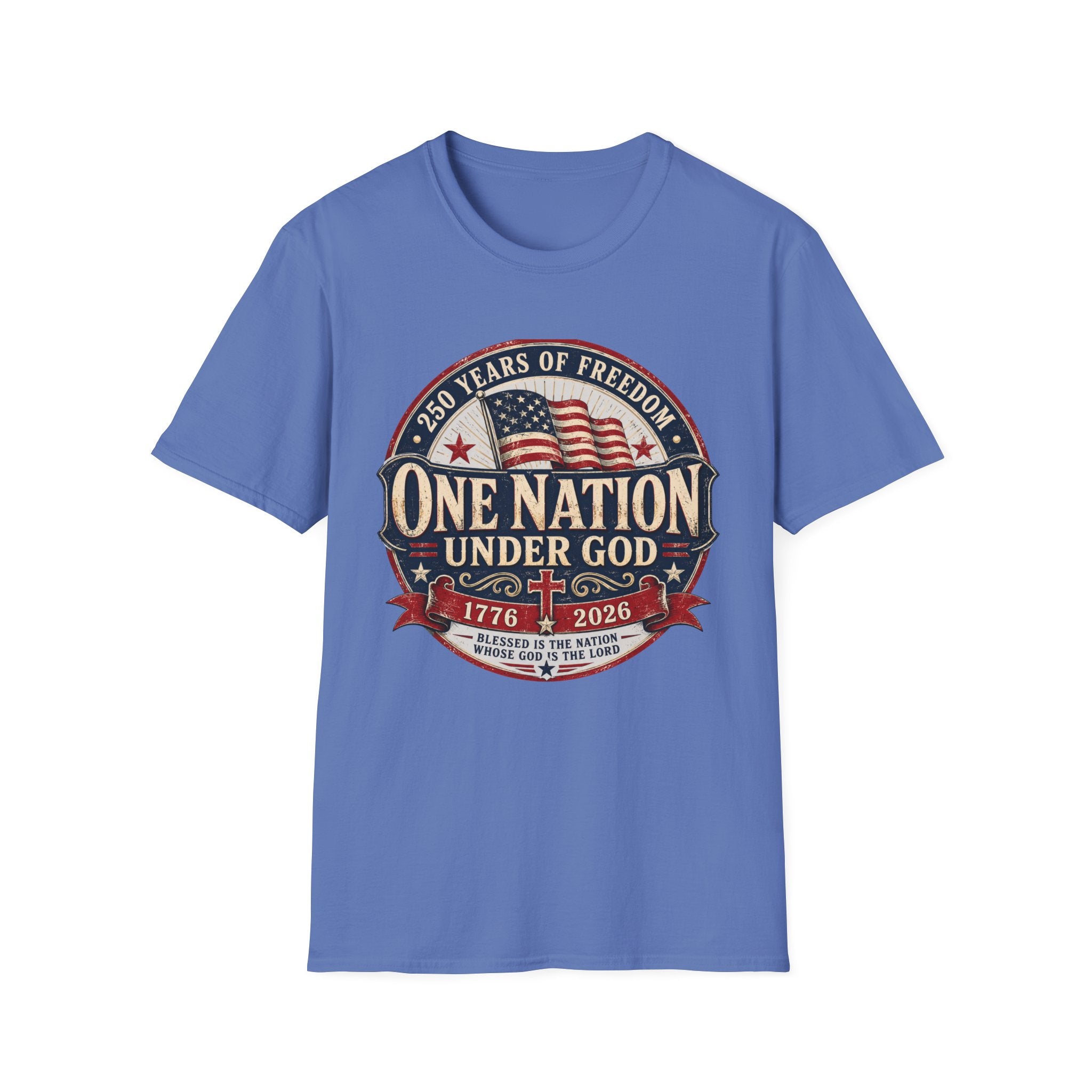 One Nation Under God Flag T-Shirt