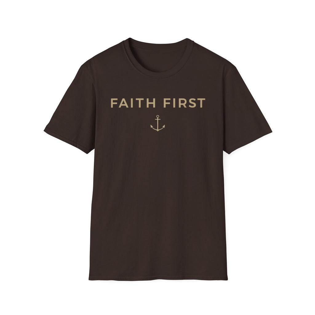 Faith First Anchor T-Shirt