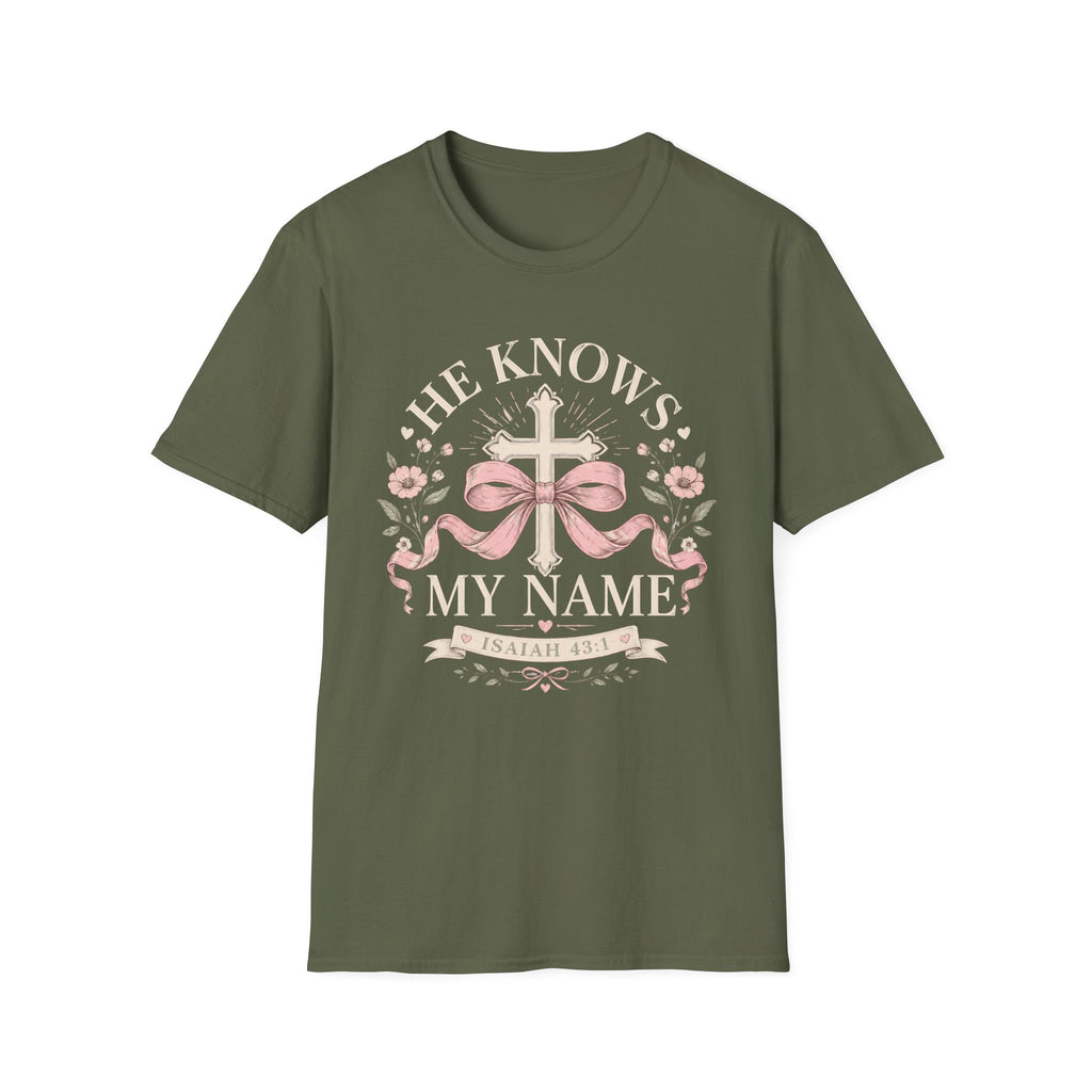 He Knows My Name T-Shirt